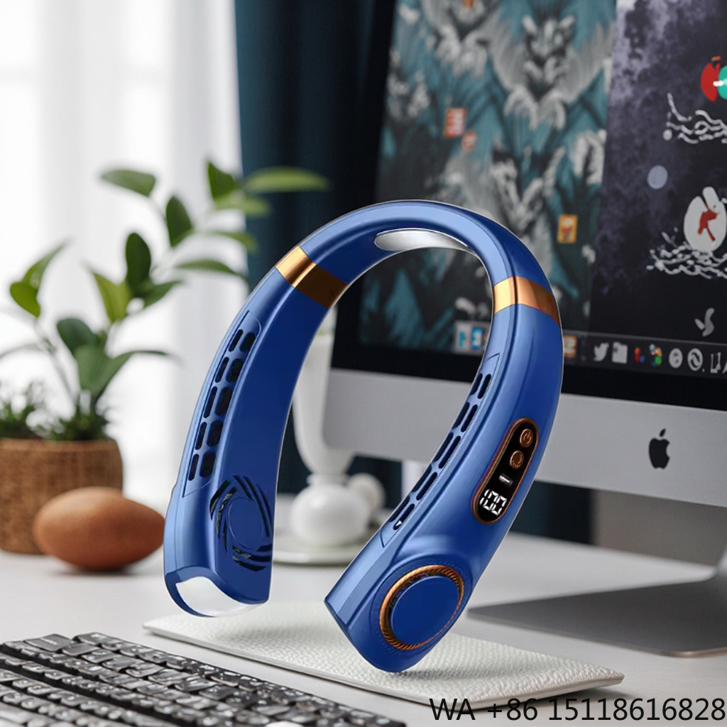 Outdoor Furniture - Ventilateur de cou portable rechargeable USB