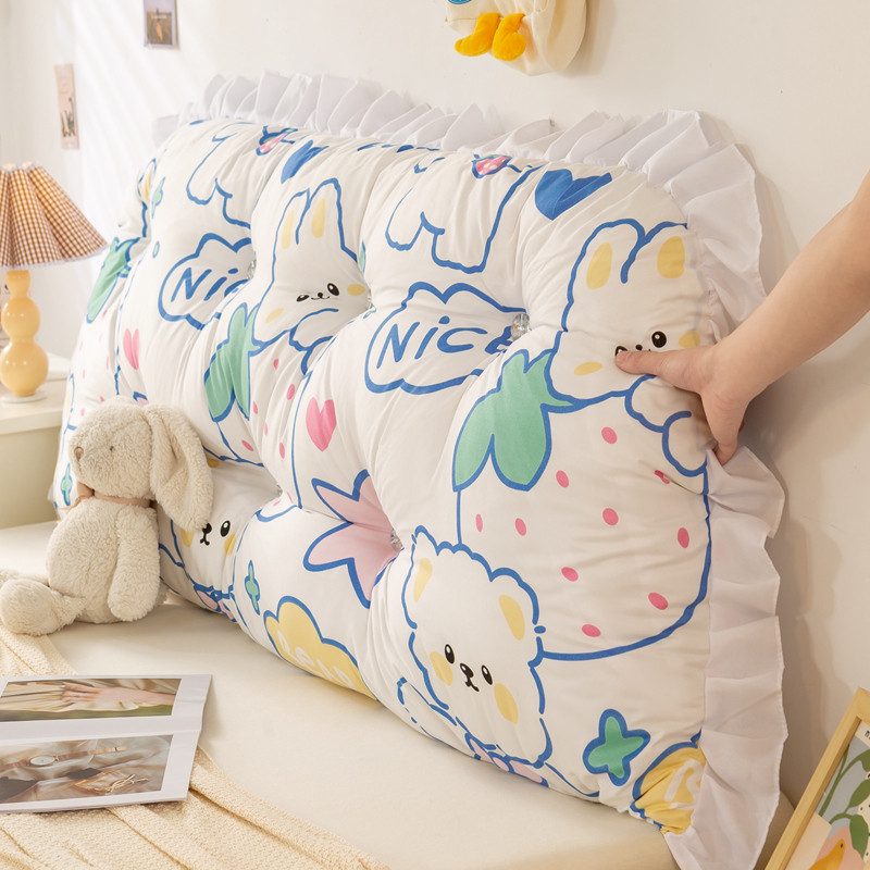 Headboard Cushion Backrest Tatami - DAKIMAKURA-Oreiller Long hypothécaire ami Mignon pour