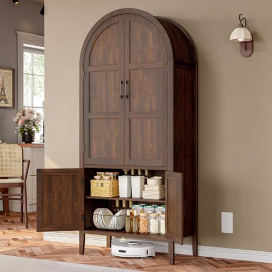 Storage - Armoire haute en bois à 71