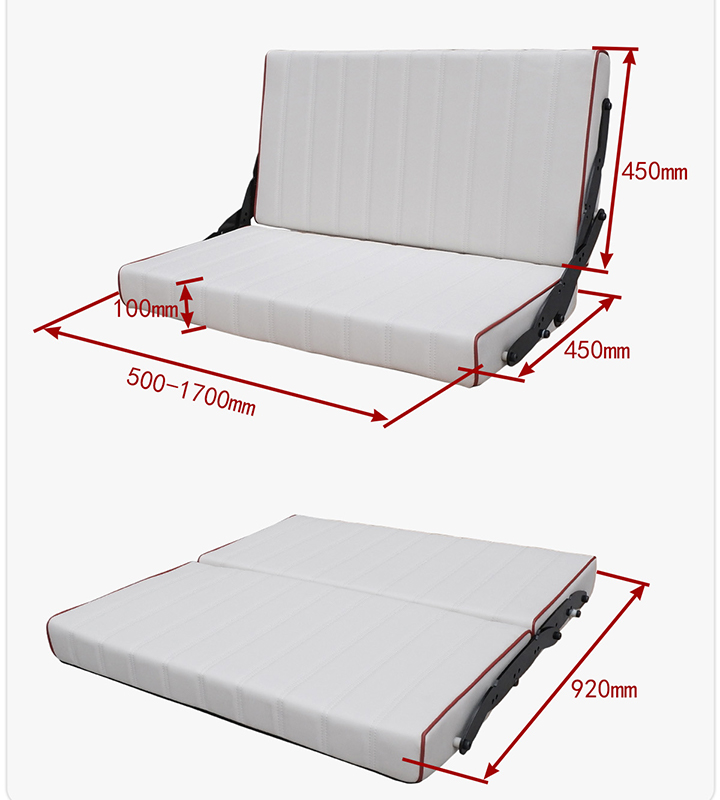 Sofas - Canapé-lit mural AutoLiuma L107, pliable, 67