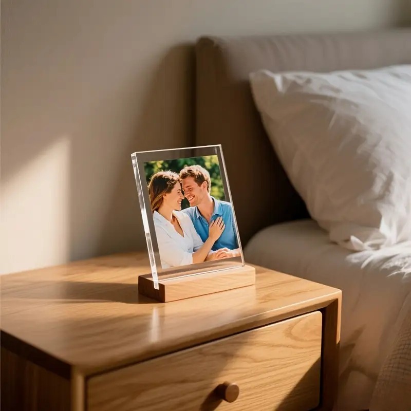 Bedroom Furniture - Photo personnalisée en acrylique sur mesure