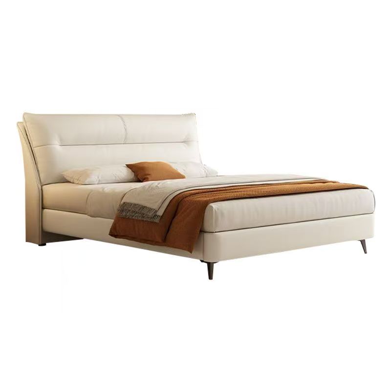 Gas Lift Storage Bed Hydraulic - Lit Double Moderne de Luxe Rembourré