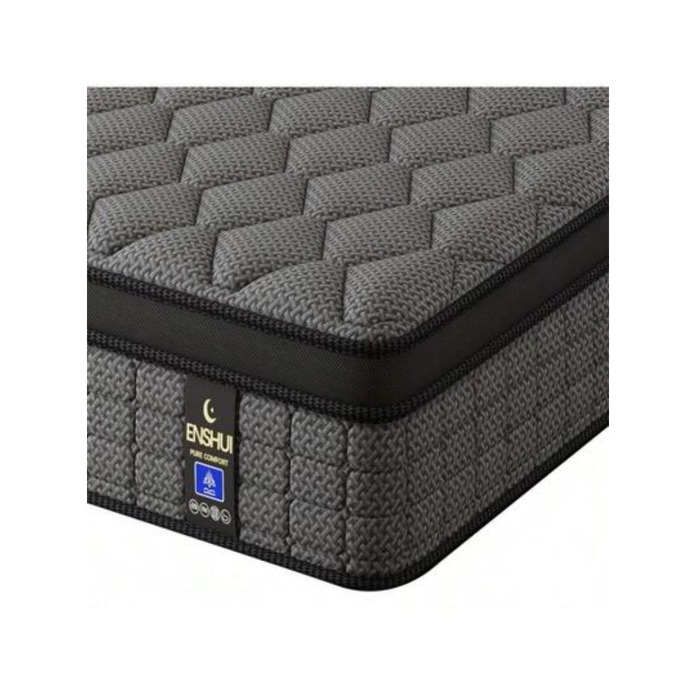Memory Foam Mattress In A Box Queen - Matelas hybride 12 pouces pour lit