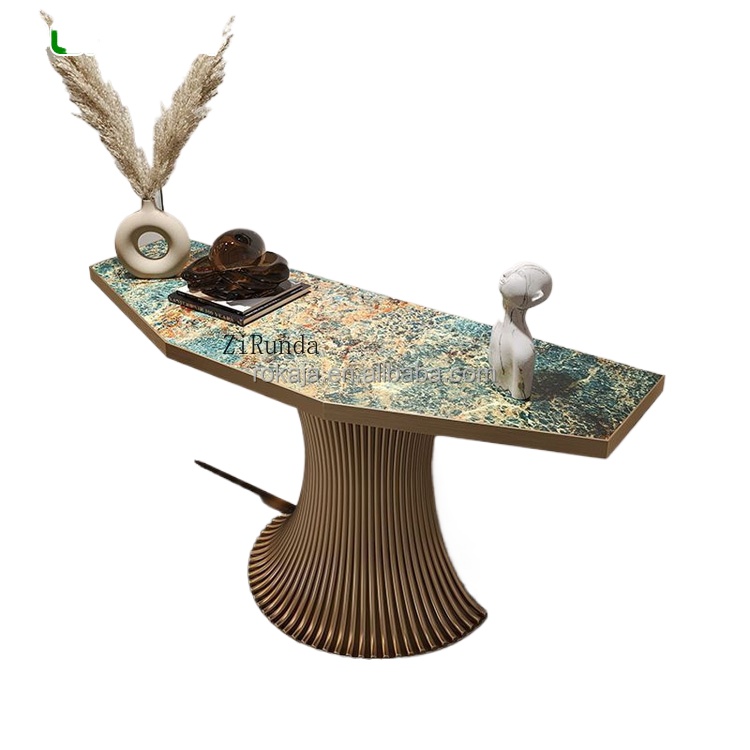Tables - Table console au design unique, base