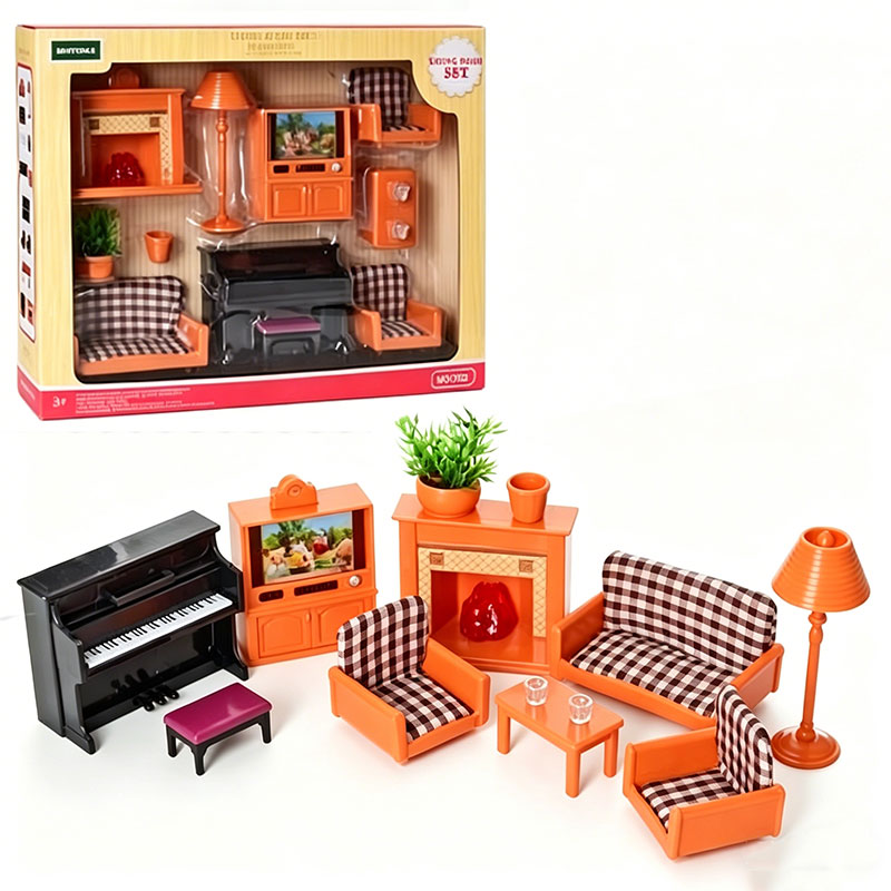 Bedroom Furniture - Ensemble de meubles miniatures pour maison