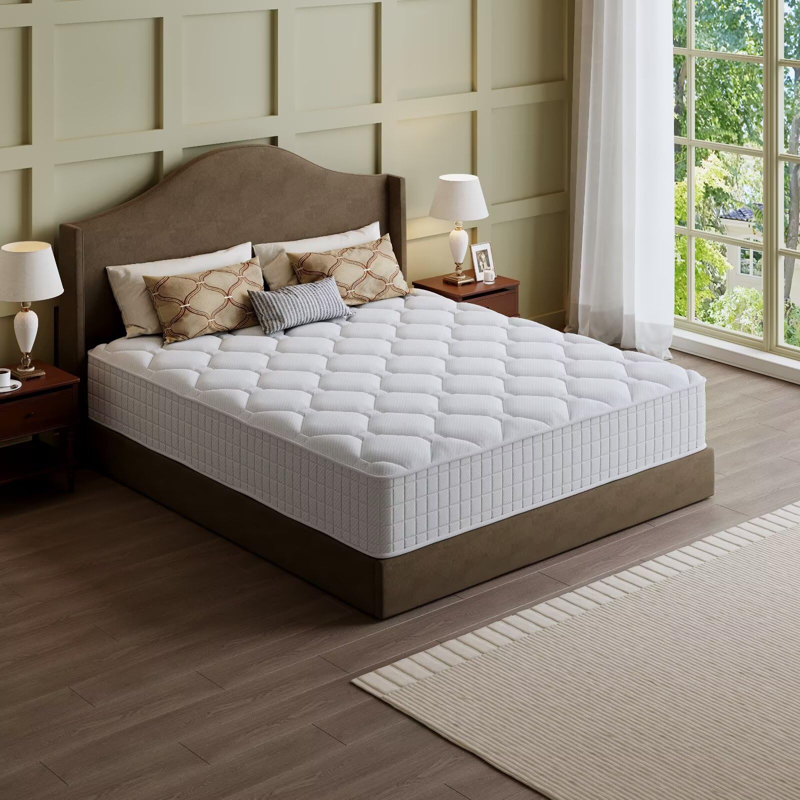 Memory Foam Mattress In A Box Queen - Matelas Queen, matelas hybride en mousse
