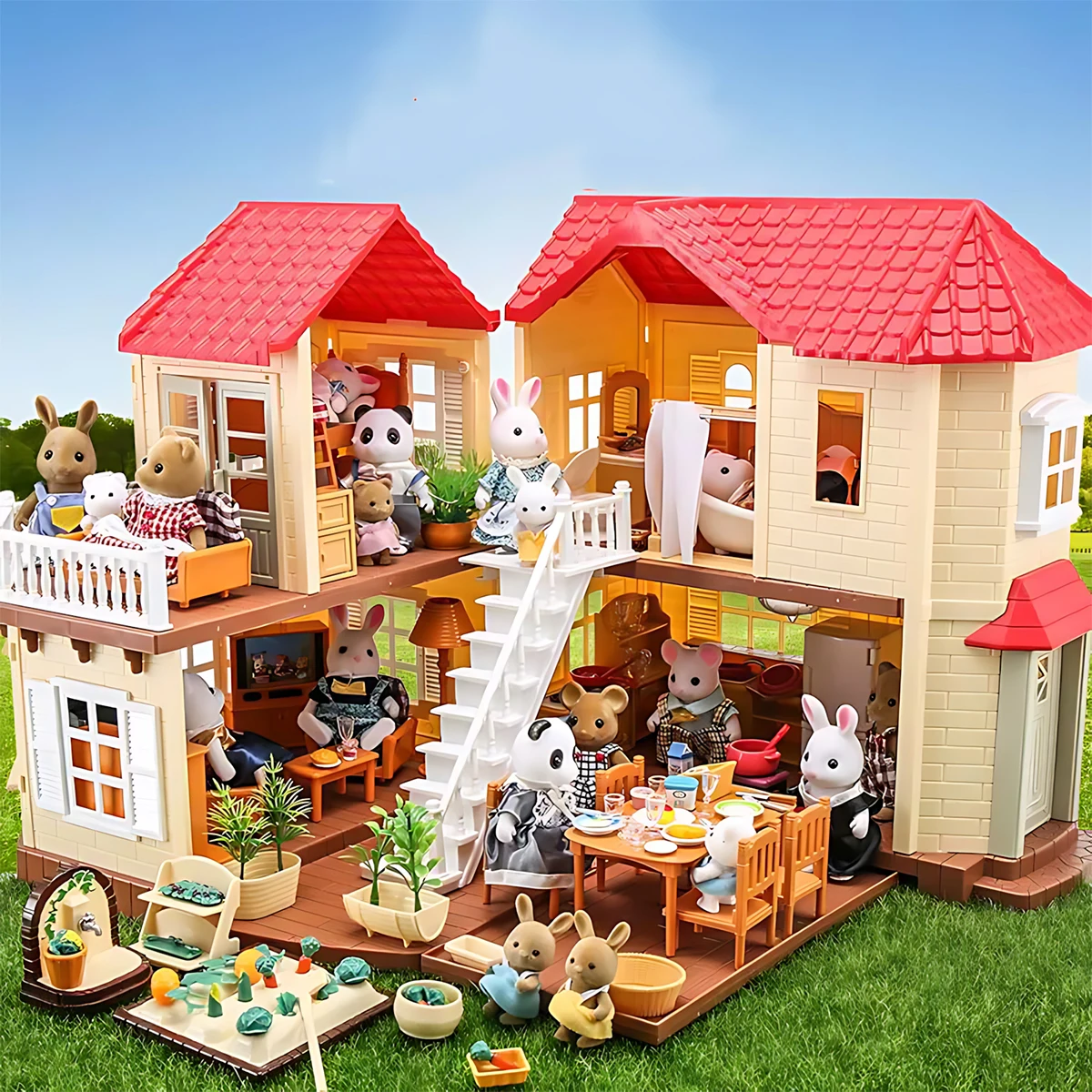 Bedroom Furniture - Meubles miniatures 1:12 pour maison de