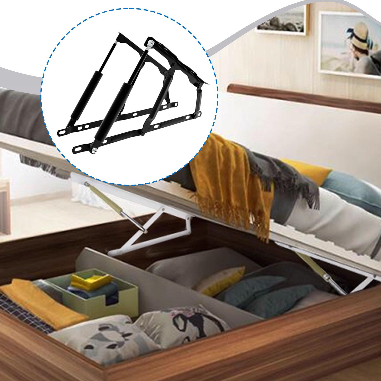 Gas Lift Storage Bed Hydraulic - 2 mécanismes de levage de lit