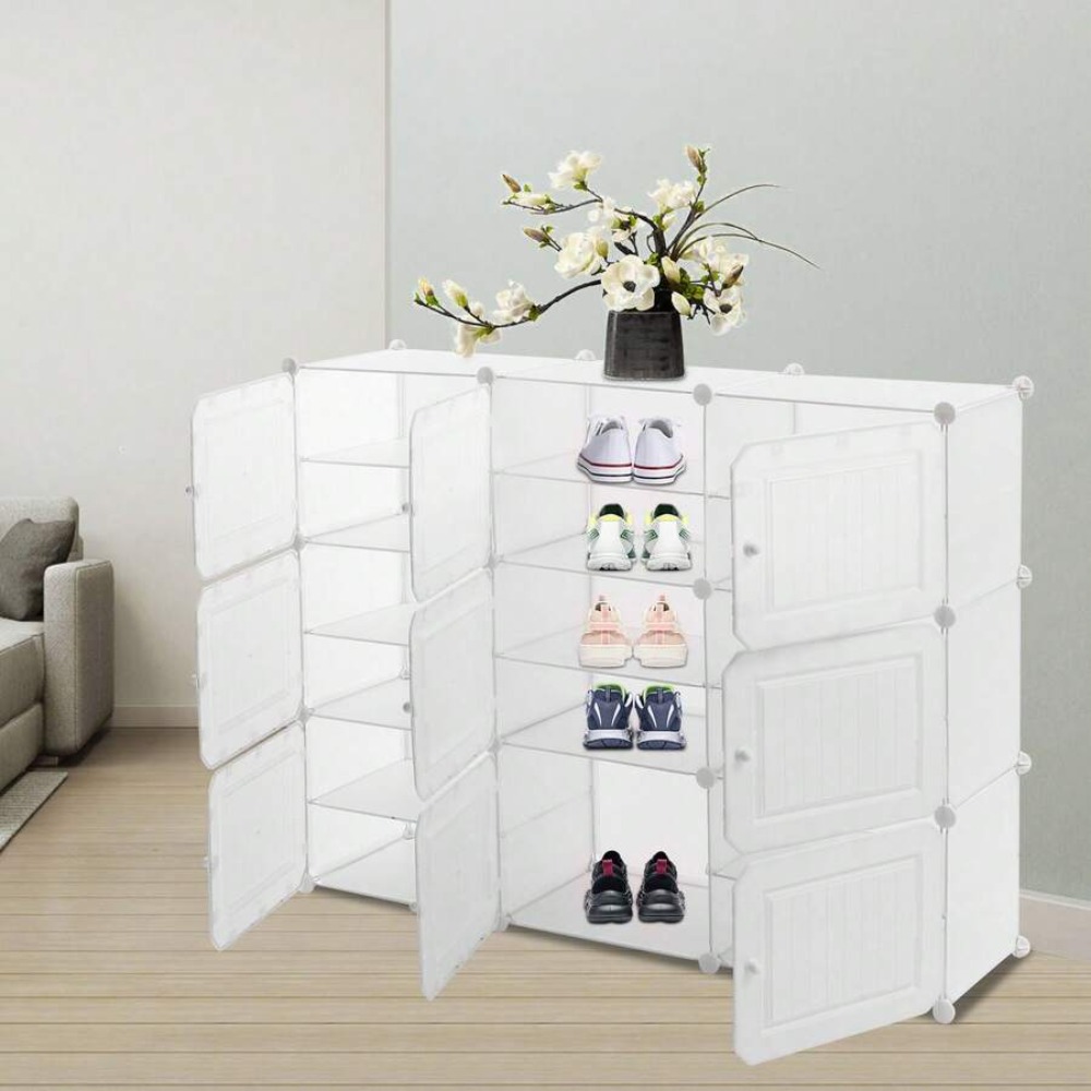 Organiseur de chaussures pour  - Shoe Rack Cabinet Narrow Entryway avis et prix