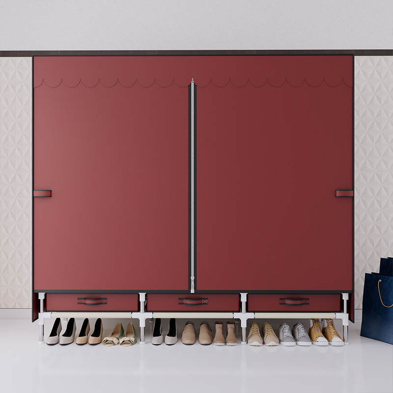 Armoire portable pour vêtement - Wardrobe Closet Portable Fabric Cover avis et prix