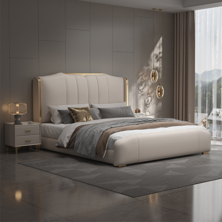 Lit Double King Size Moderne d - King Size Bed Frame With Storage Drawers avis et prix