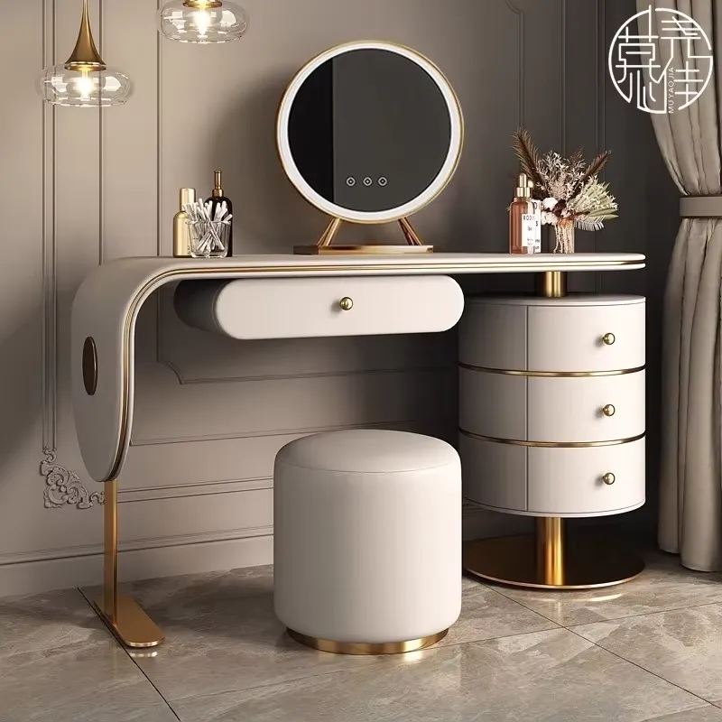 Ensemble coiffeuse en bois sur - Dressing Table Vanity With Lighted Mirror avis et prix