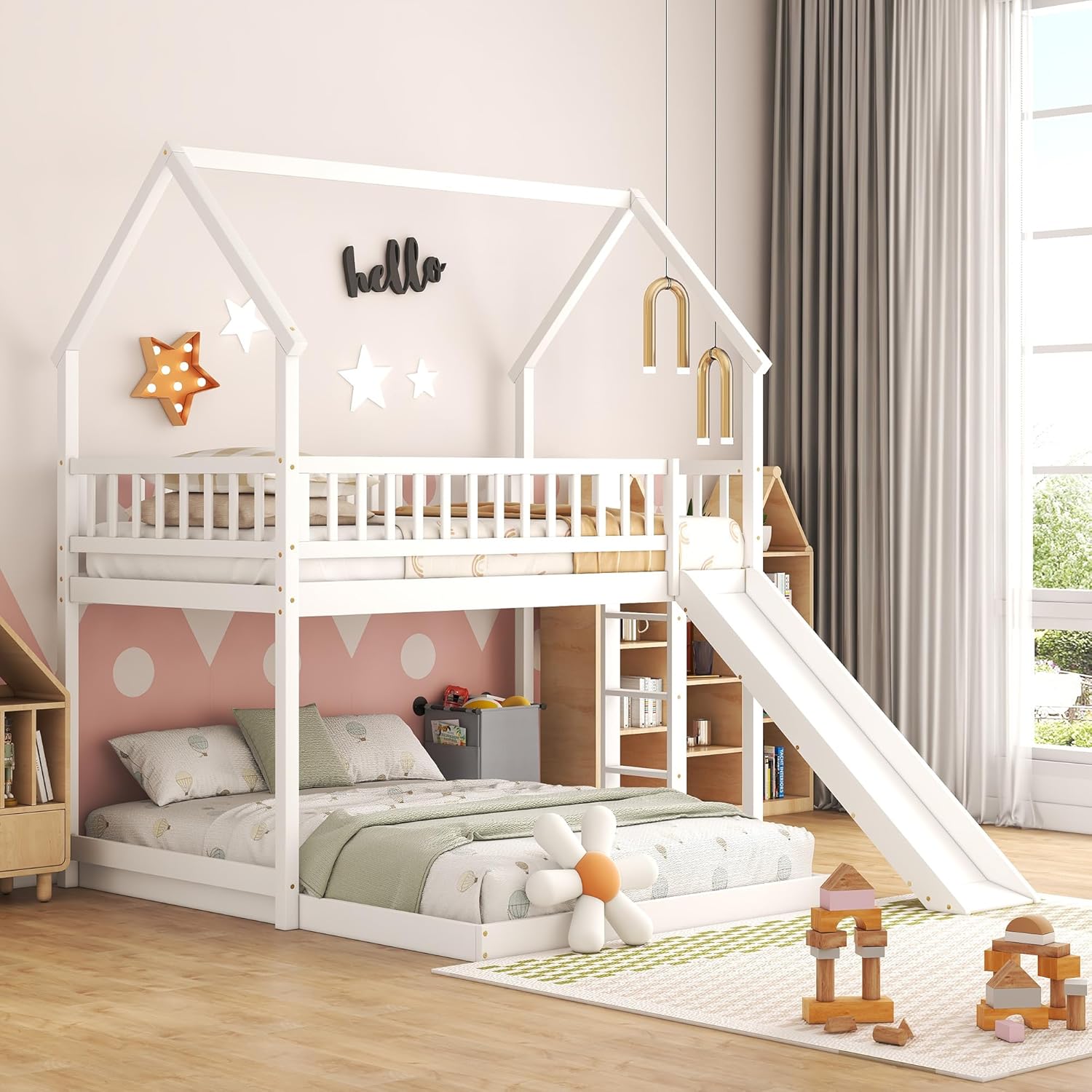 Lit superposé avec escalier et - Bunk Bed With Stairs And Slide avis et prix