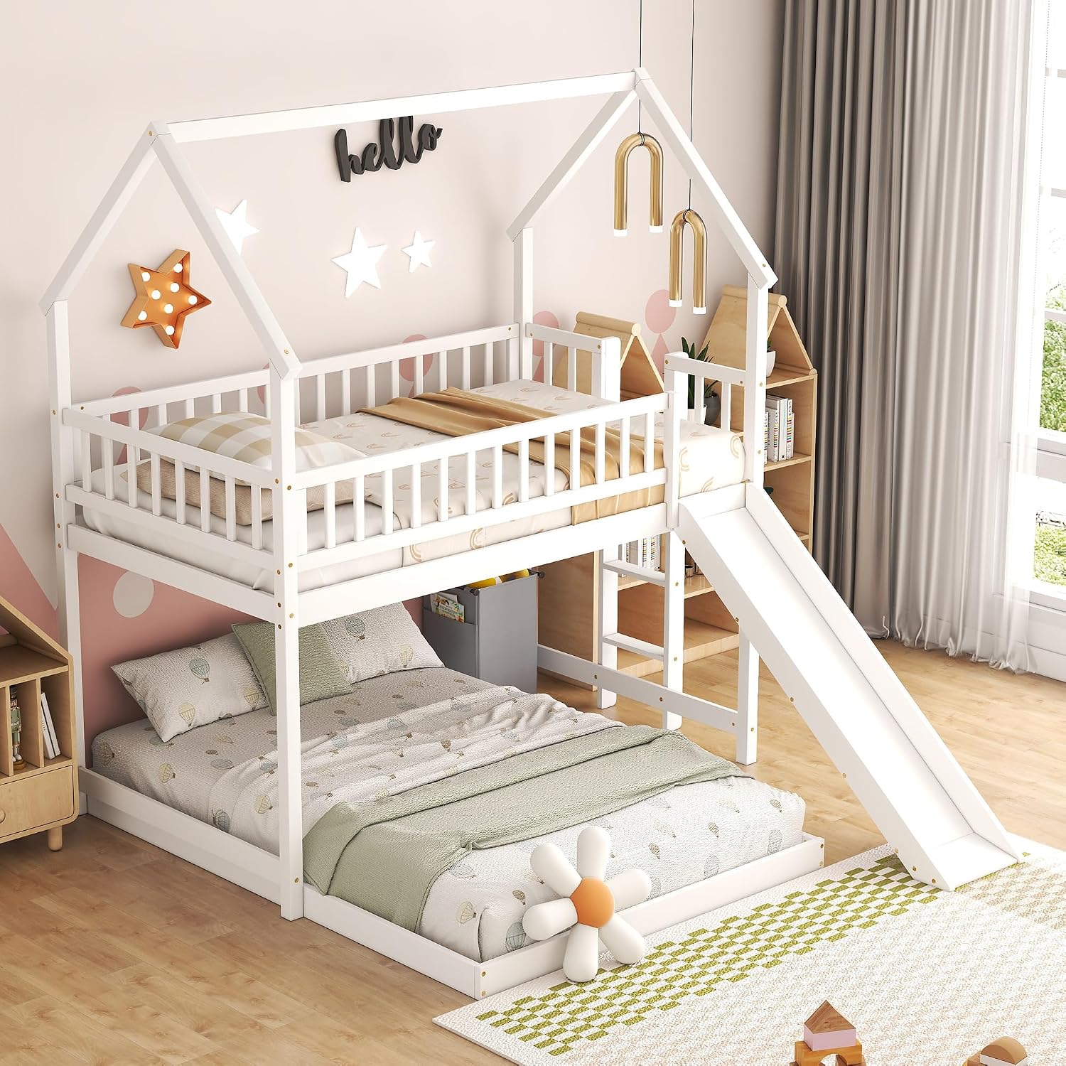 Lit superposé avec escalier et - Bunk Bed With Stairs And Slide avis et prix