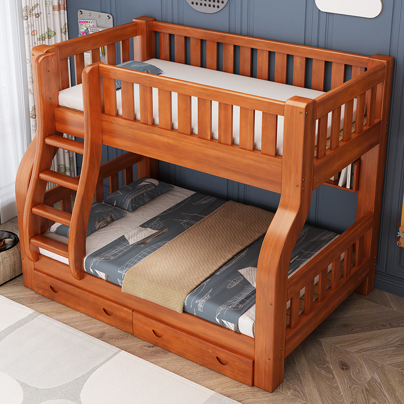 Lit superposé pour enfants ave - Bunk Bed With Stairs And Slide avis et prix