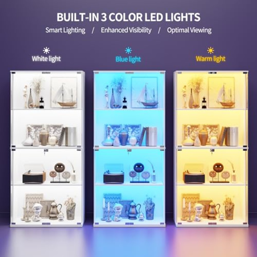 Vitrine en verre 66 pour objet - Storage avis et prix