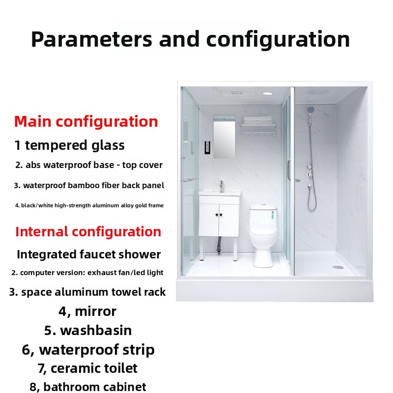 Salle de douche intégrée Salle - Outdoor Furniture avis et prix