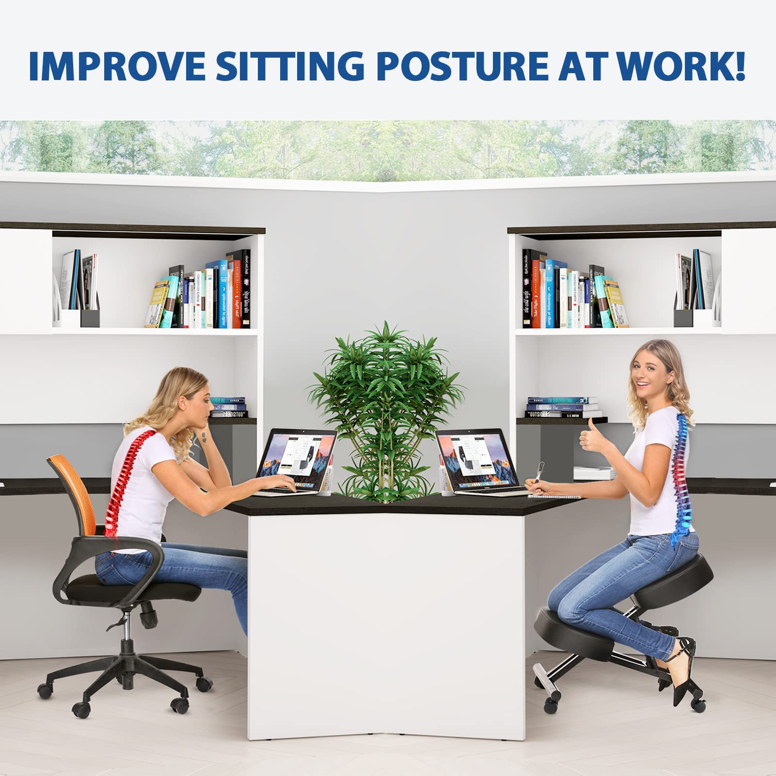 Chaise à genoux ergonomique po - Office Furniture avis et prix