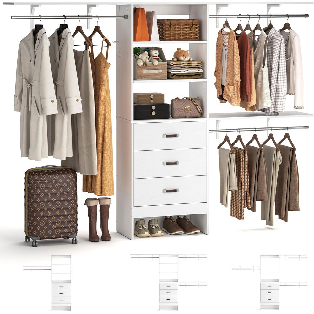 Système de rangement mural 8T, - Bedroom Furniture avis et prix