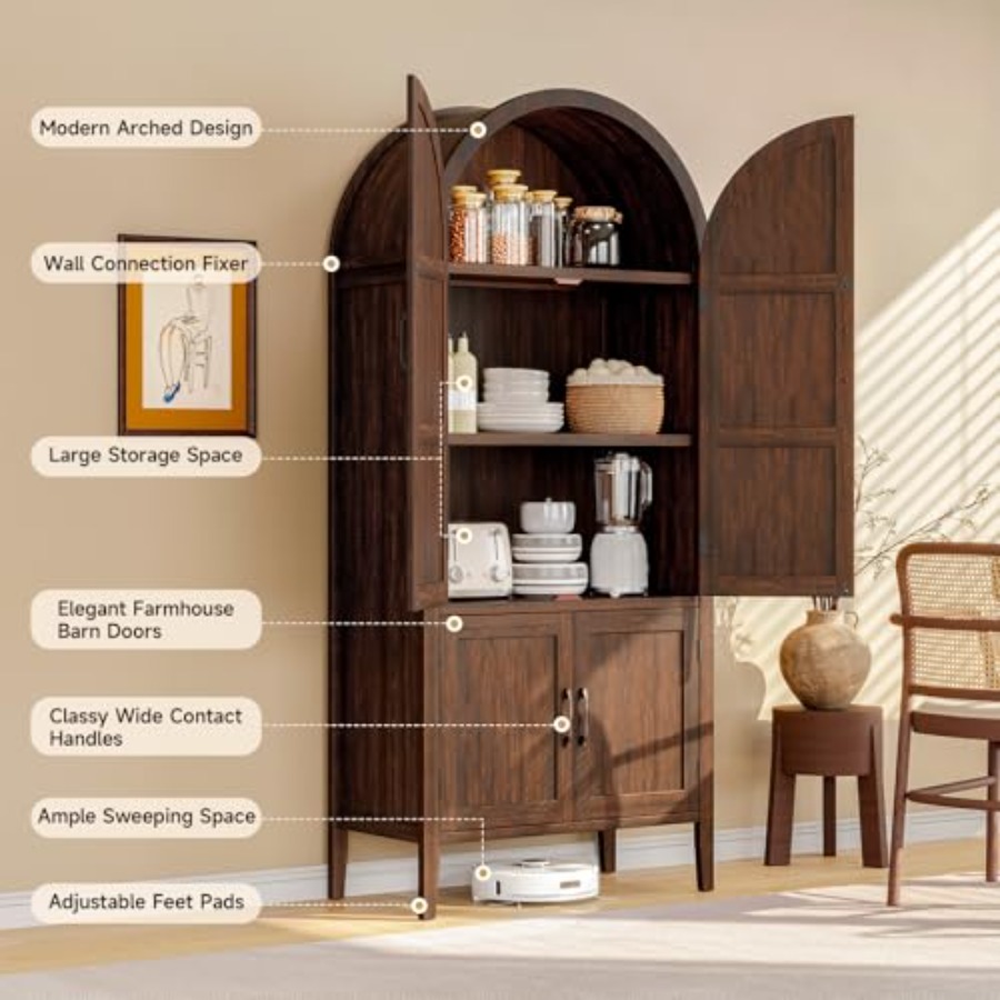 Armoire haute en bois à 71 cm  - Storage avis et prix