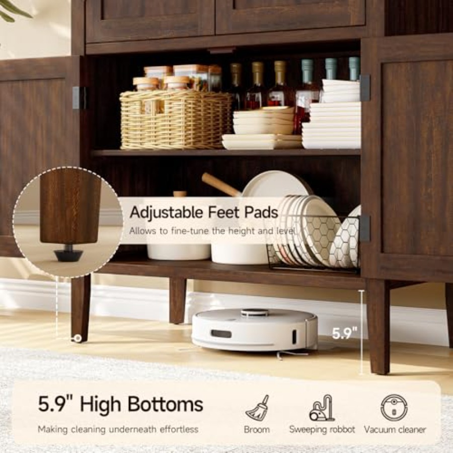 Armoire haute en bois à 71 cm  - Storage avis et prix