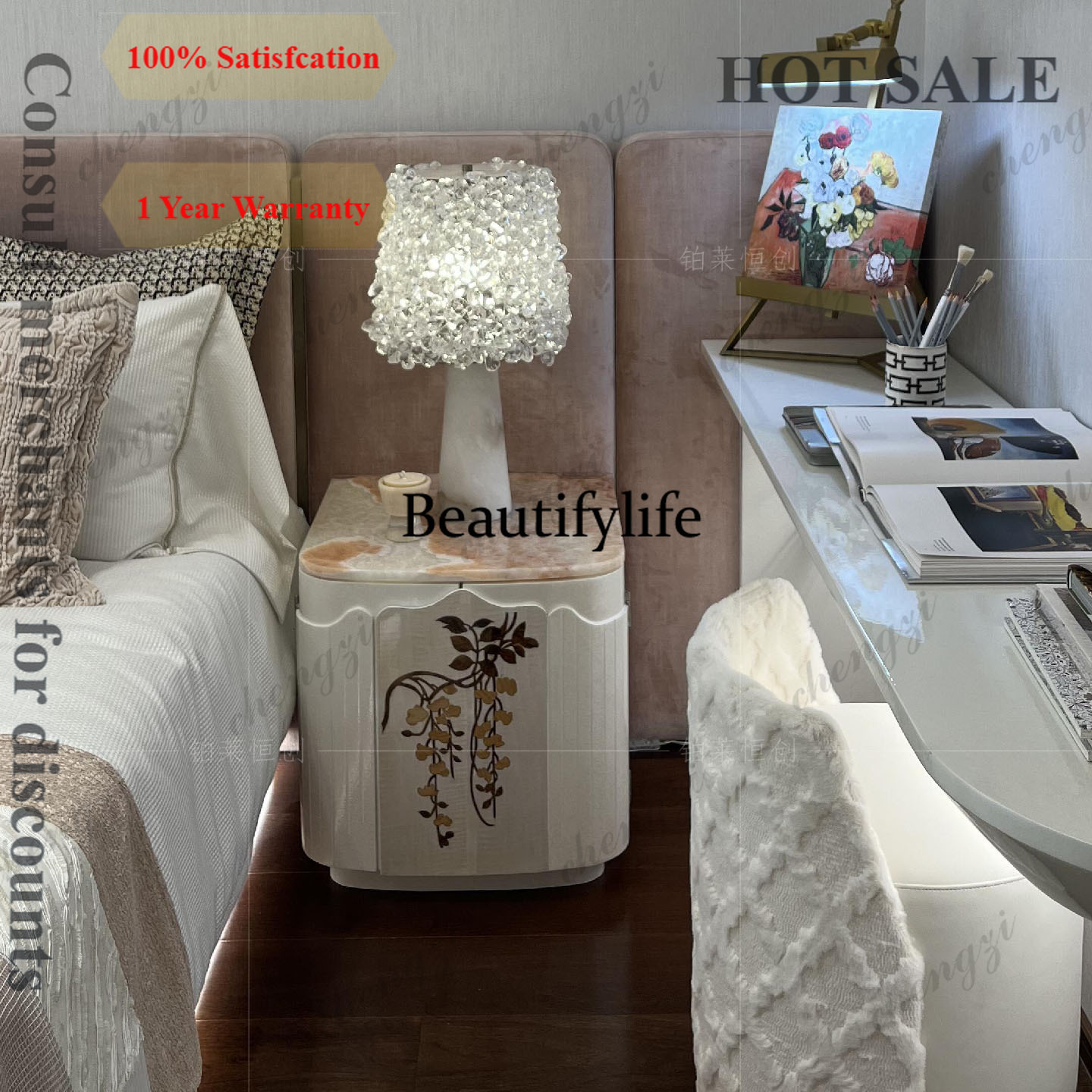 Table de chevet italienne de l - Tables avis et prix