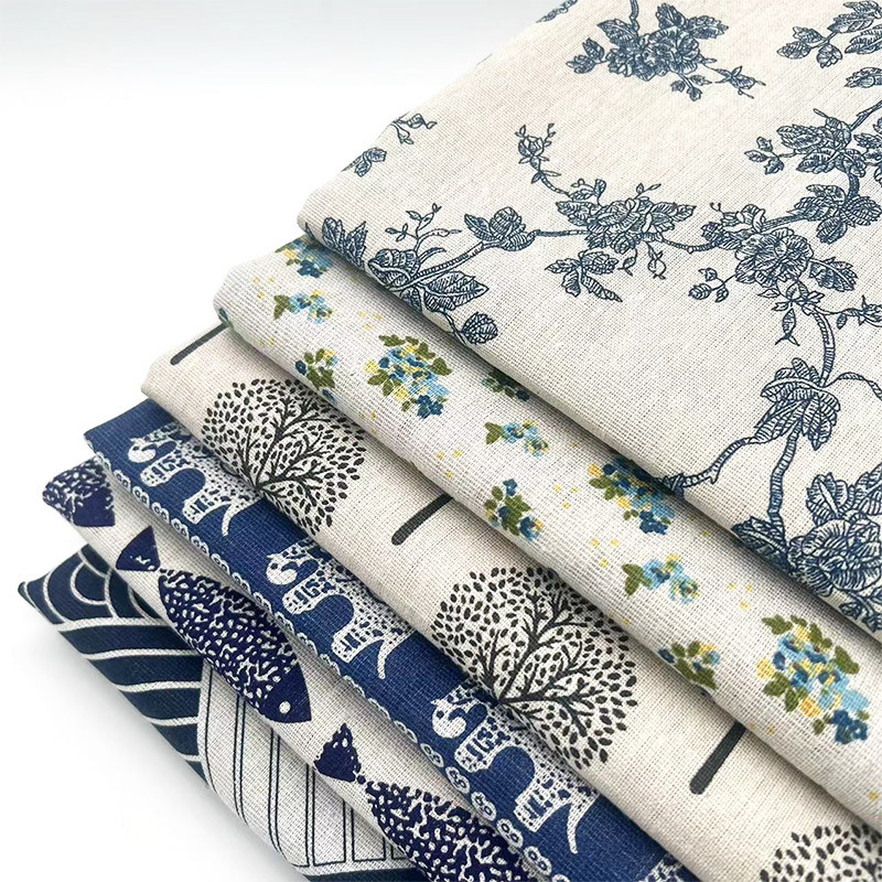 Tissu en coton et lin mélangé  - Sofas avis et prix