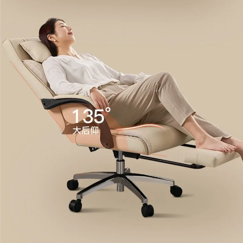 Fauteuil de direction en cuir, - Sofas avis et prix