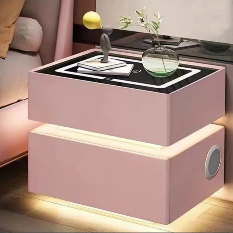 Table de chevet en bois massif - Solid Wood Nightstand 2 Drawers avis et prix