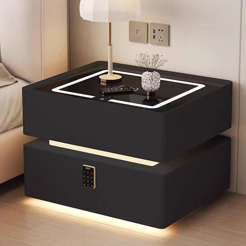 Table de chevet en bois massif - Solid Wood Nightstand 2 Drawers avis et prix