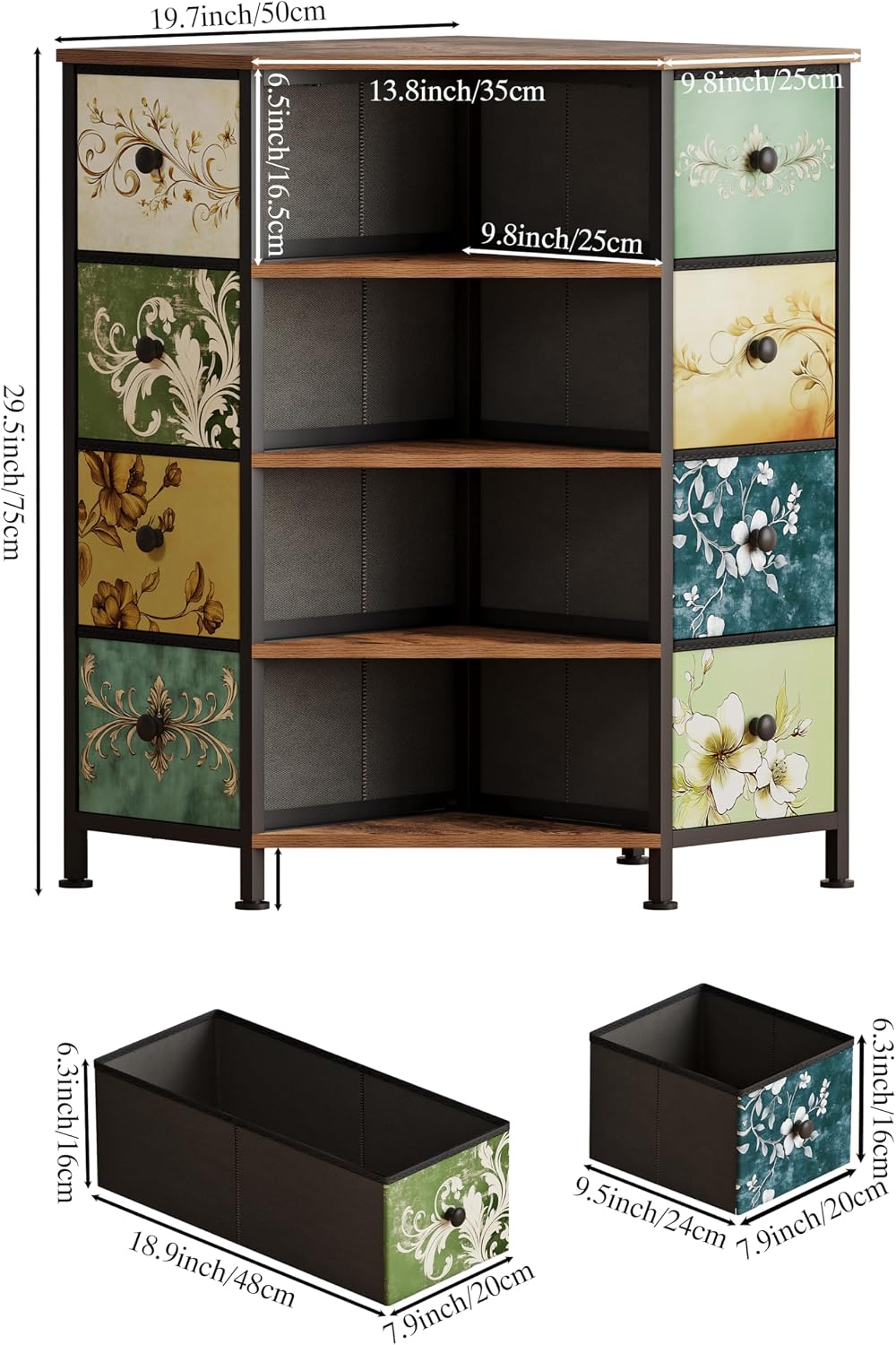 Commode d'angle à 8 tiroirs av - Bedroom Furniture avis et prix