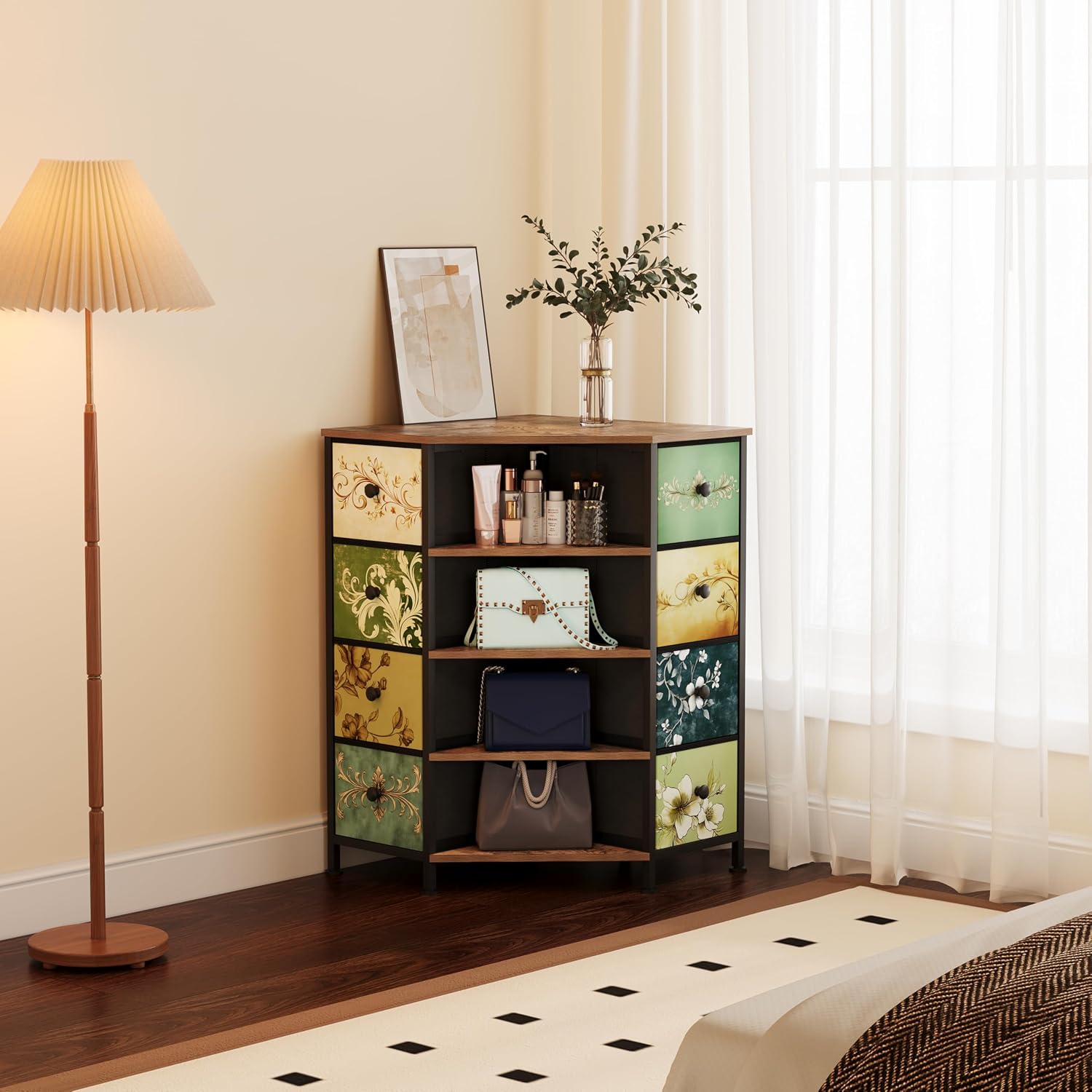 Commode d'angle à 8 tiroirs av - Bedroom Furniture avis et prix
