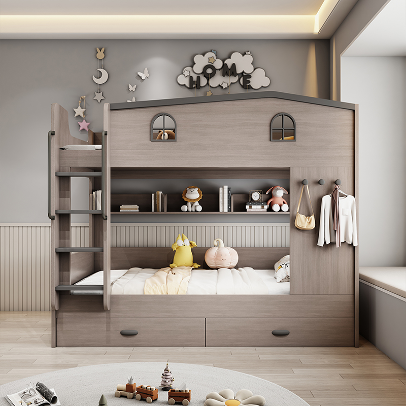 Lits nordiques à deux étages p - Bunk Bed With Stairs And Slide avis et prix