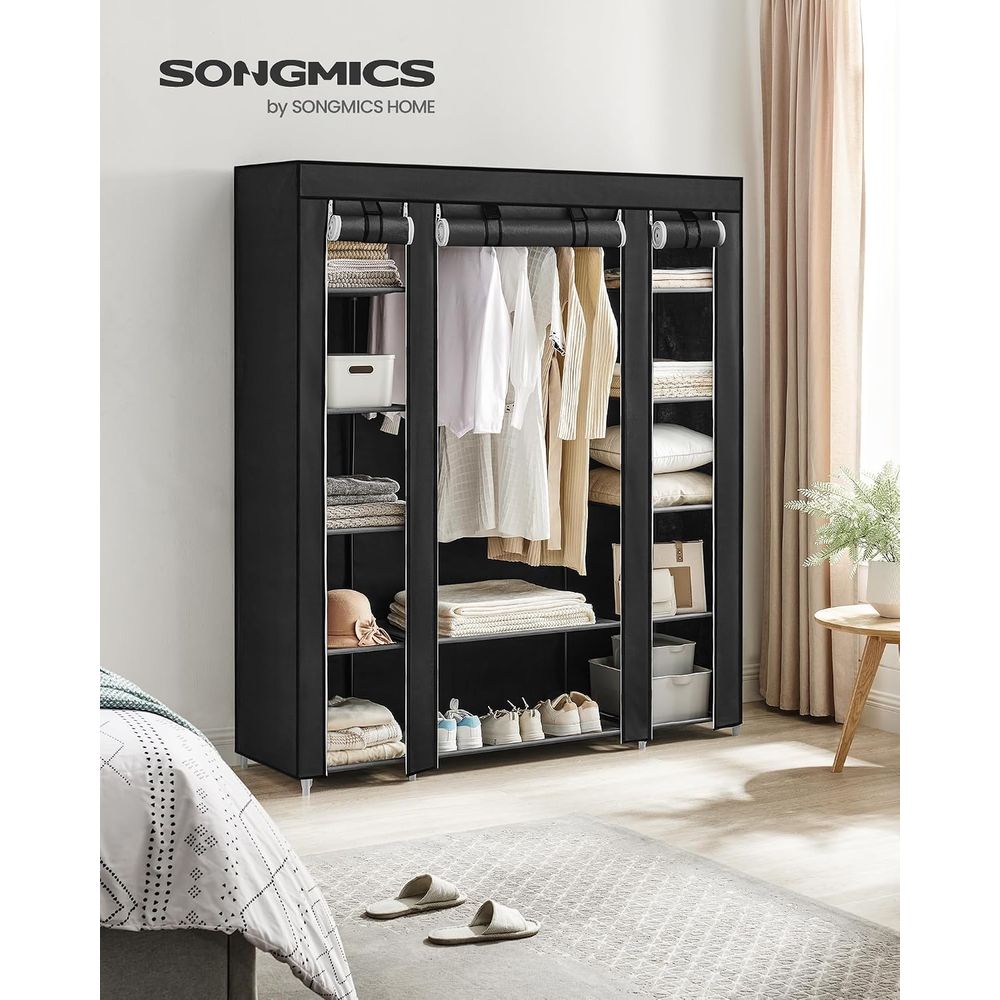 Armoire de rangement portable, - Wardrobe Closet Portable Fabric Cover avis et prix