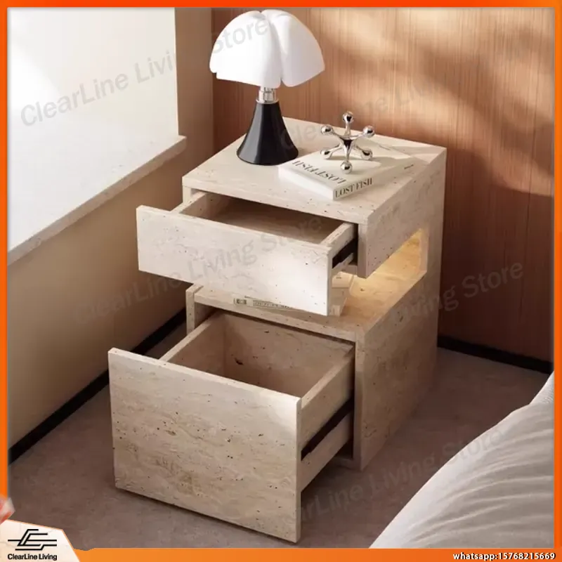 Table de chevet minimaliste mo - Floating Nightstand With Led Light avis et prix