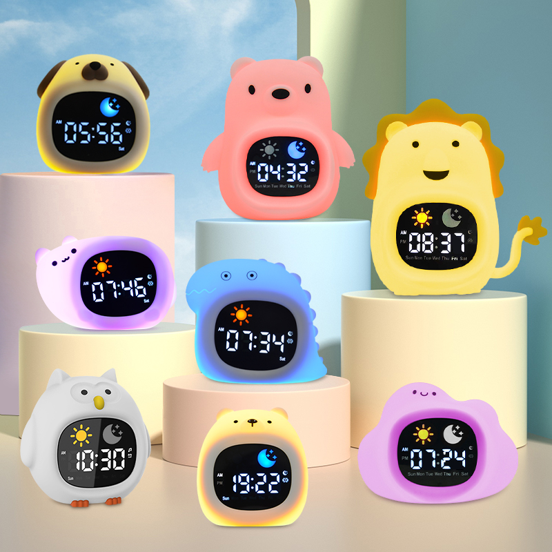 Veilleuse horloge chat bébé so - Floating Nightstand With Led Light avis et prix