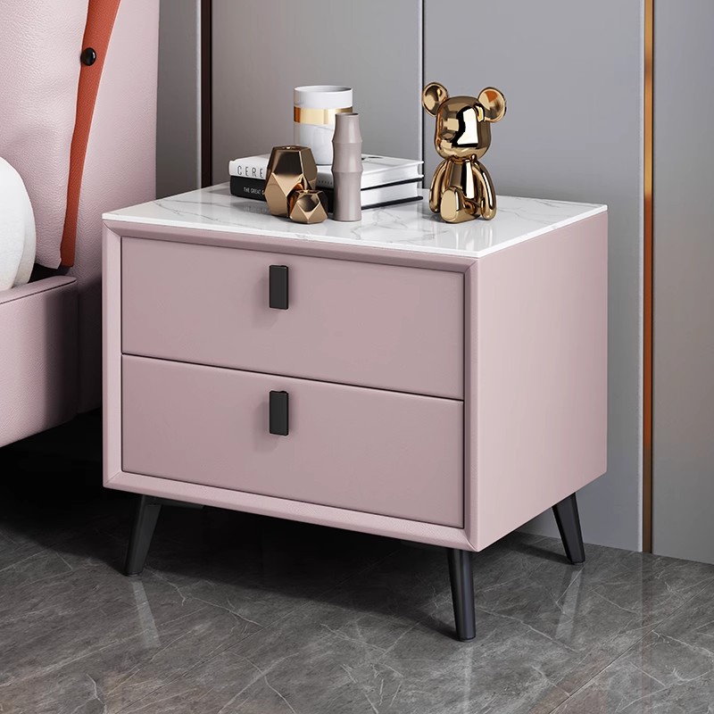 Table de chevet en bois massif - Solid Wood Nightstand 2 Drawers avis et prix