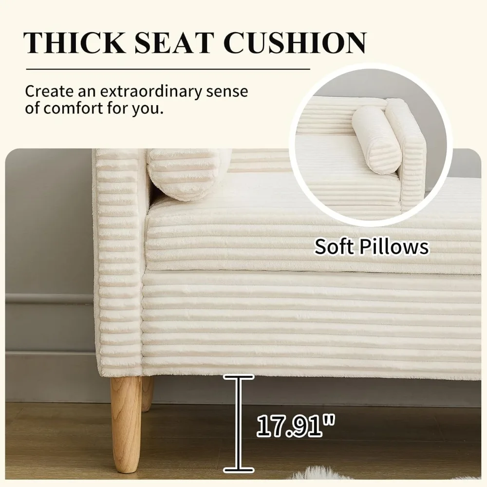 avec pied en bois, banc d'extr - Bedroom Furniture avis et prix