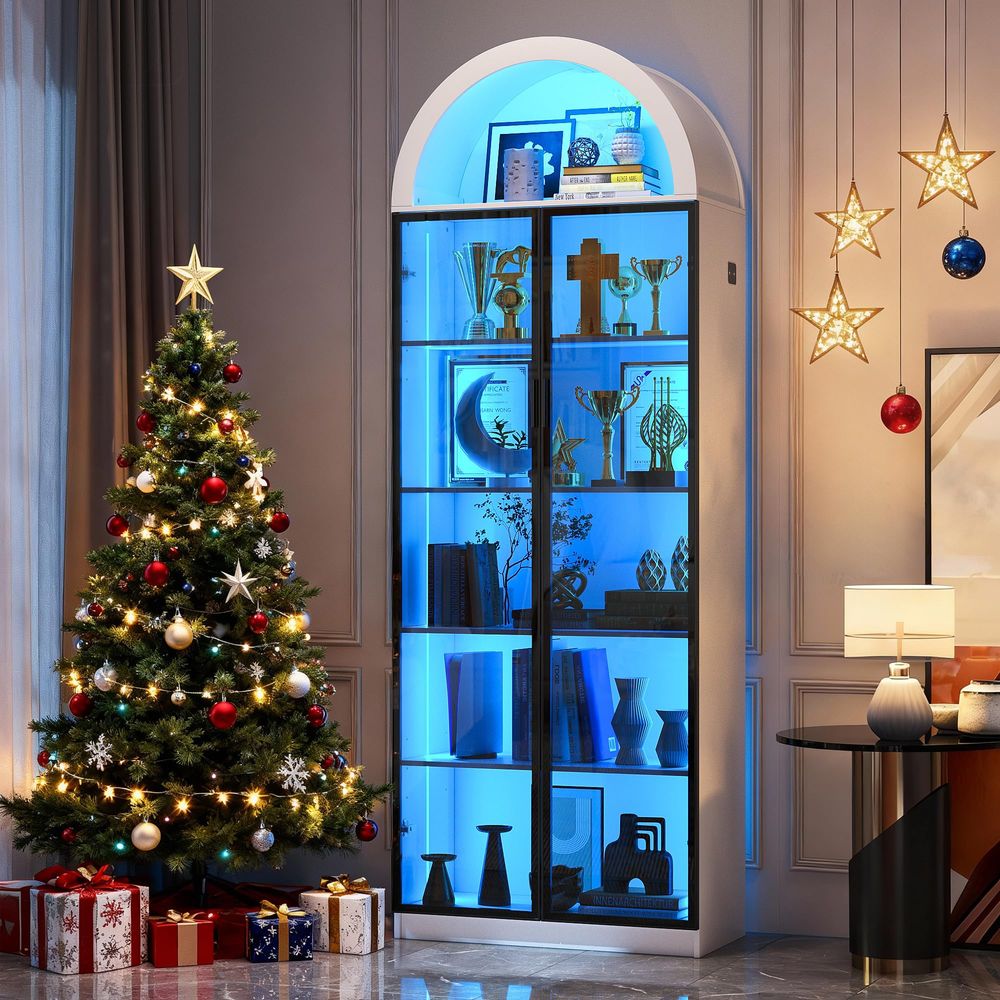 Vitrine avec portes et étagère - Storage avis et prix