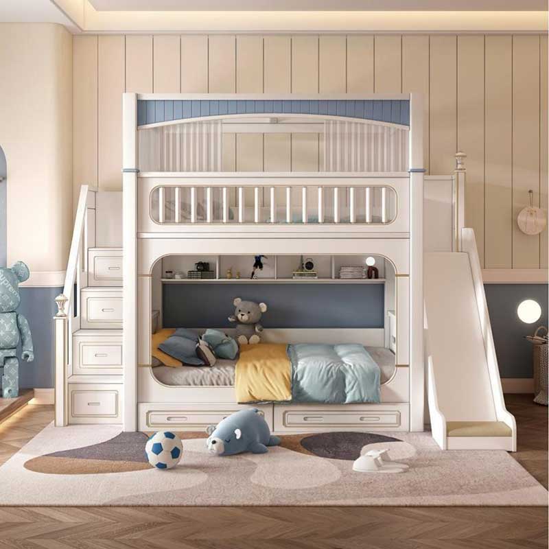 Ensemble de meubles de chambre - Bunk Bed With Stairs And Slide avis et prix