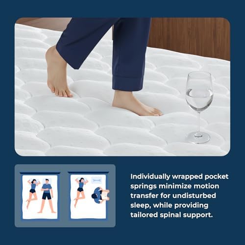 Matelas Queen Size 12 pouces,  - Memory Foam Mattress In A Box Queen avis et prix