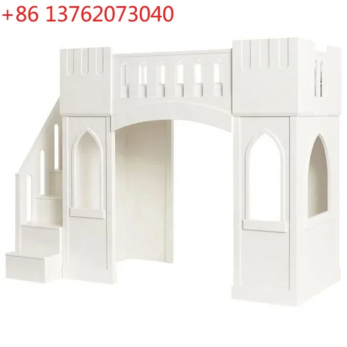 Lits superposés modernes en bo - Bunk Bed With Stairs And Slide avis et prix