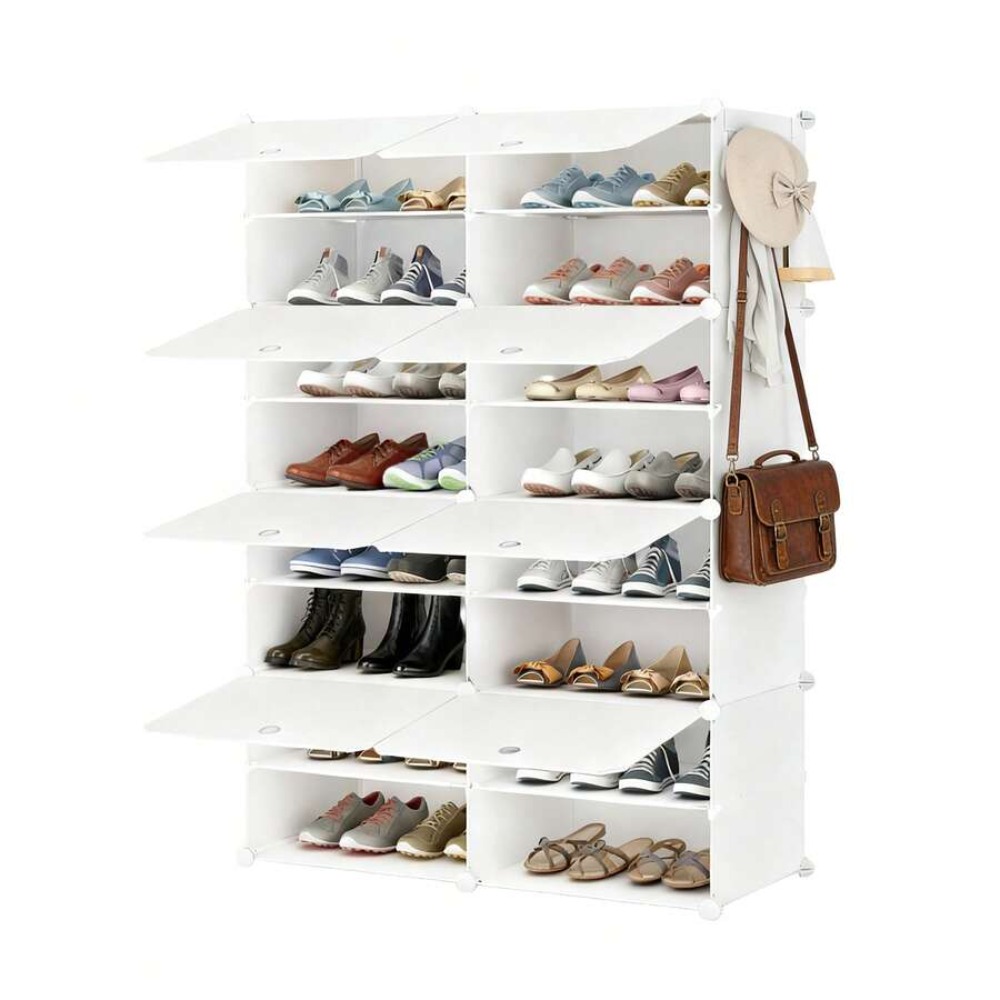 Meuble de rangement pour chaus - Shoe Rack Cabinet Narrow Entryway avis et prix
