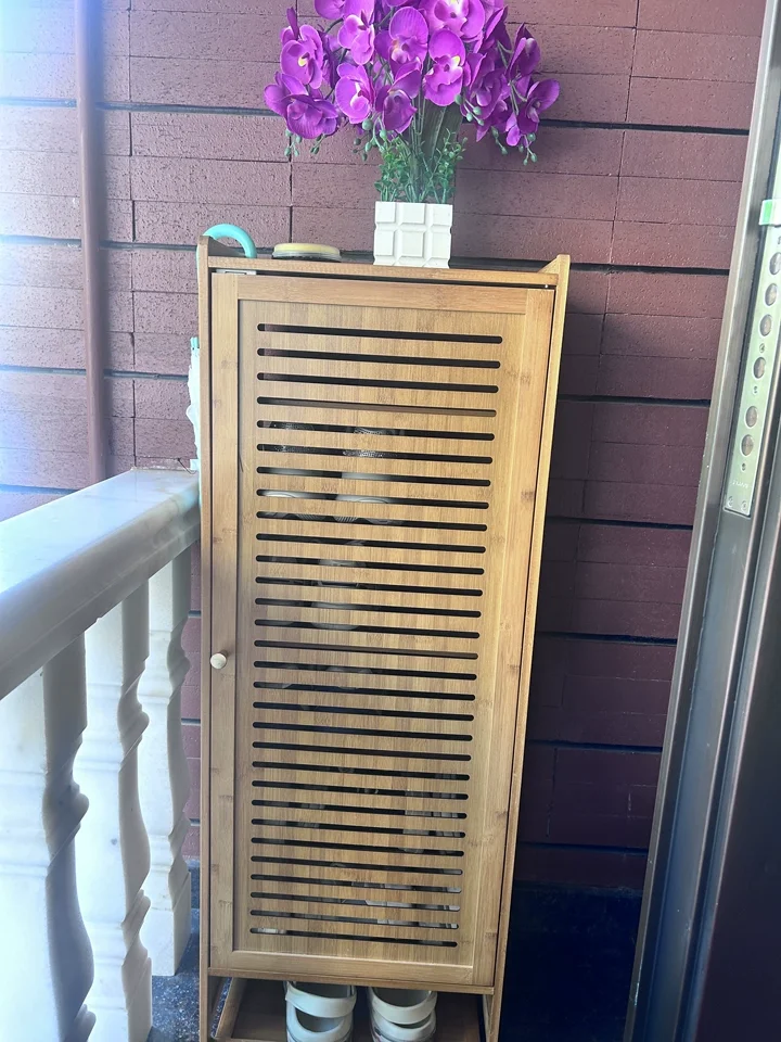 Meuble à chaussures étroit et  - Shoe Rack Cabinet Narrow Entryway avis et prix